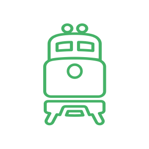 Freight Track Miles Icon