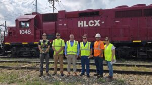 U.S. Representative Tony Wied (WI-8) joined officials from the Fox Valley & Lake Superior Rail System (FOXY), Watco, and GoRail.