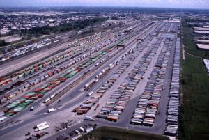 CSX’s intermodal yard near Chicago