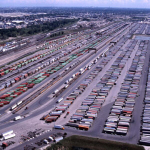 CSX’s intermodal yard near Chicago